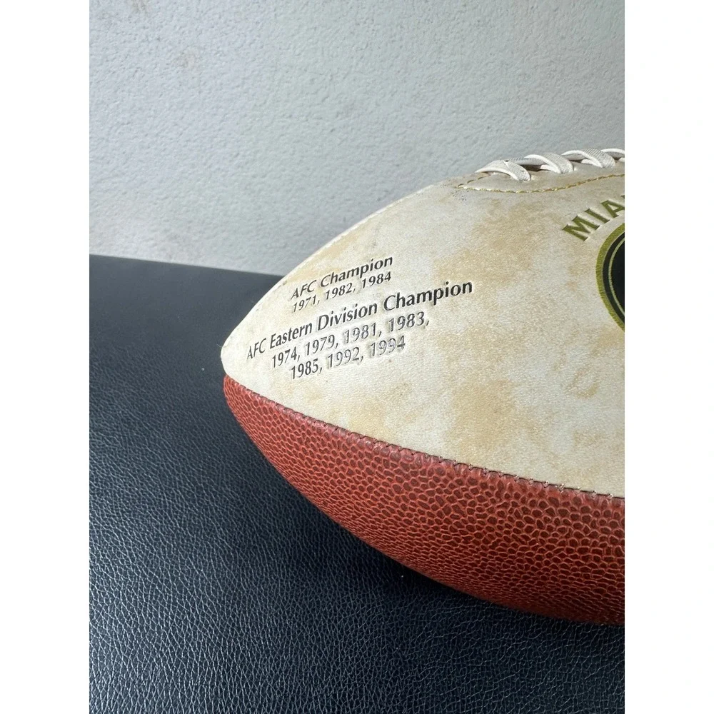 Miami Dolphins Vintage Fotoball Limited Edition Commemorative Football 1998 NFL